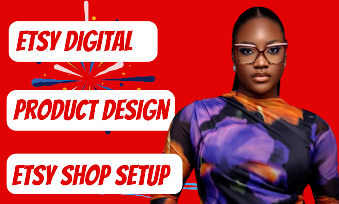 Gig Preview - Do etsy digital product planner design setup etsy shop etsy product listing