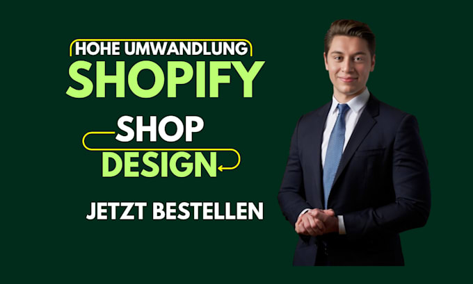 Gig Preview - Profitablen shopify shop einrichten oder designen