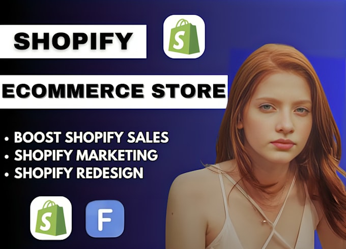 Gig Preview - Shopify ecommerce shopify redesign shopify store animation clone funnelish, seo