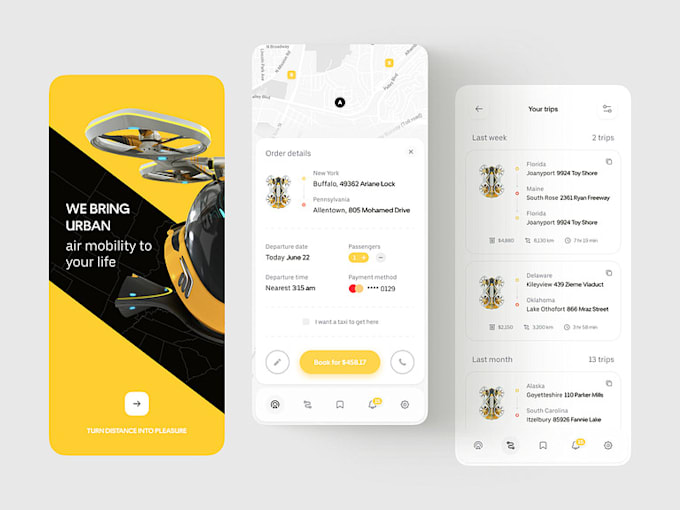 Gig Preview - Design and develop a highly functional taxi booking app, uber app, car rental