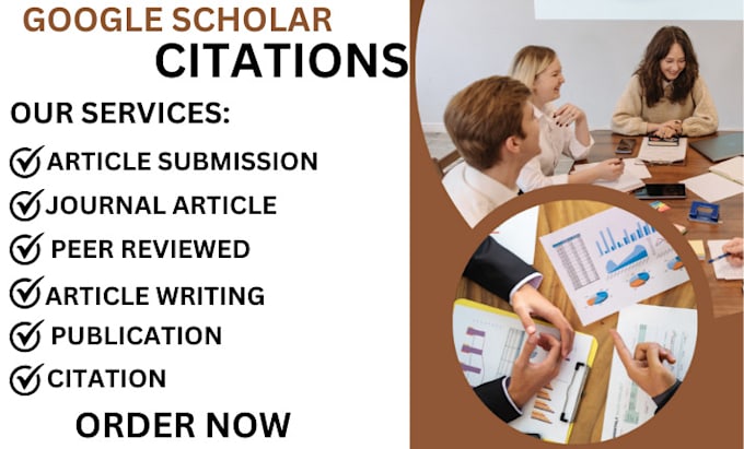 Gig Preview - Promote your paper and backdate it to increase number of google scholar citation