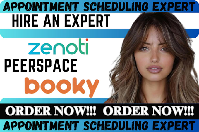 Gig Preview - Brand your zenoti, peerspace, booky streamline scheduling booking solution