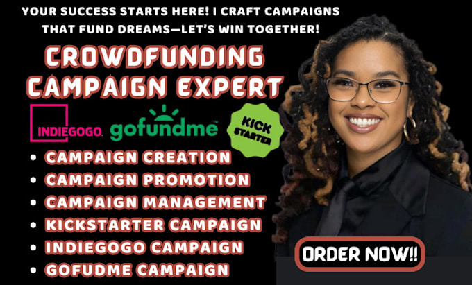 Bestseller - do crowdfunding campaign creation fundraising campaign on kickstarter indiegogo