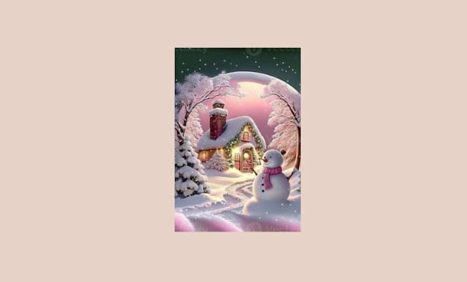 Gig Preview - Do creative 3d christmas animation character animation christmas card