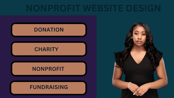 Gig Preview - Build nonprofit websites, wordpress charity, ngo, and donation design, redesign