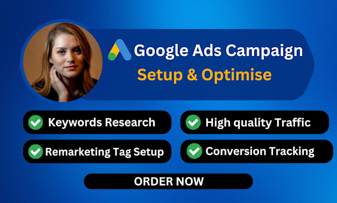 Gig Preview - Build, manage, optimize your google ads adwords ppc campaigns