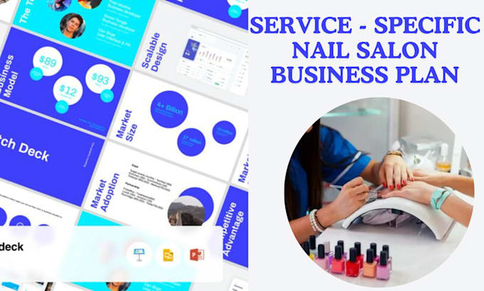 Gig Preview - Nail salon services business plan manicure and pedicure business plan