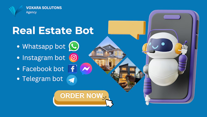 Gig Preview - Build a 24 7 ai real estate chatbot for lead capture on manychat