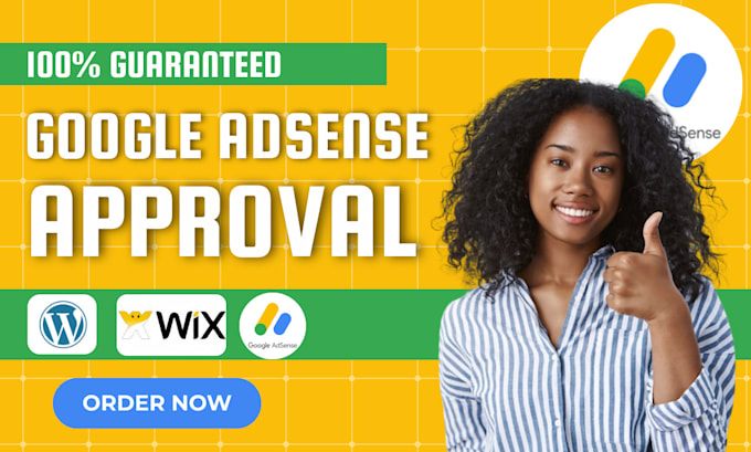 Gig Preview - Redesign, revamp, fix wordpress, wix, blog website for google adsense approval