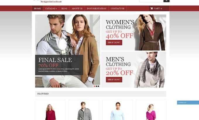 Gig Preview - Promotion of clothes stores full styling and store marketing shopify marketing