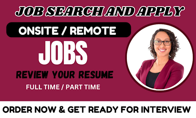 Gig Preview - Search and apply remote job reverce recruit job application on your behalf