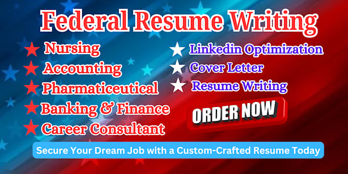 Gig Preview - Create tailored federal resumes to help you stand out