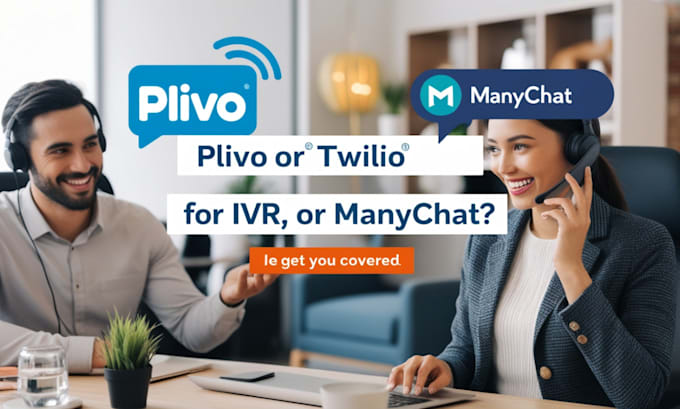 Gig Preview - Set up plivo and twilio sms broadcasting, manychat, IVR bulk sms, autoresponder