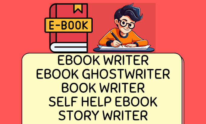 Gig Preview - Do ebook ghostwriter fintion romance self help ebook amazon kindle story writing