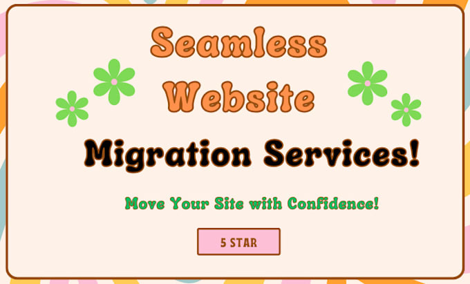 Gig Preview - Swiftly migrate your wordpress site, domain, or hosting