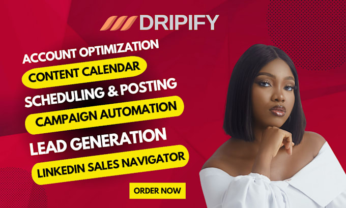 Gig Preview - Set up linkedin campaign outreach using dripify