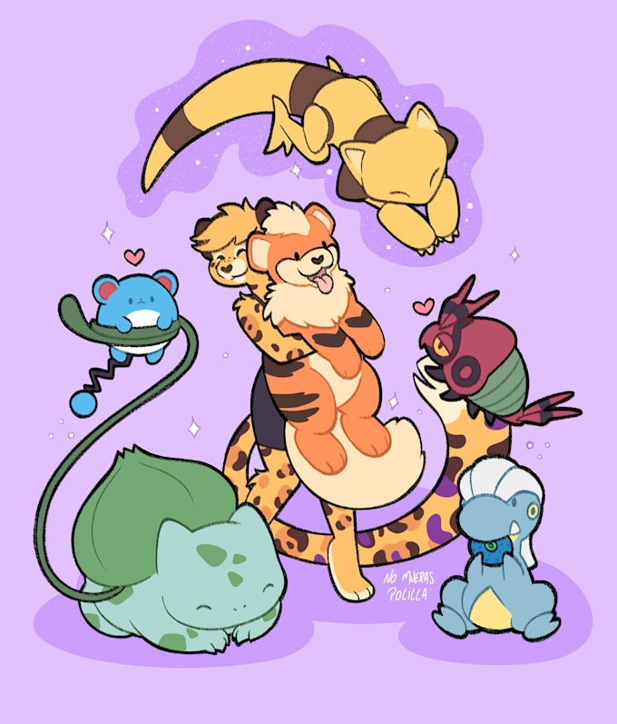 Gig Preview - Draw your pokemon team and you