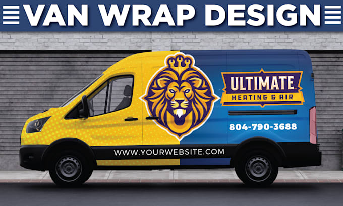 Gig Preview - Do attractive car wrap design, van wrap design any vehicle wrap design