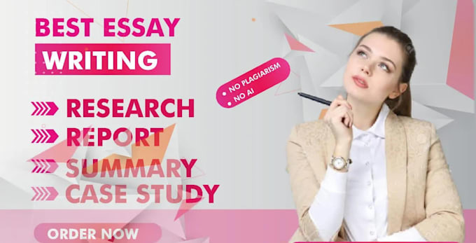 Gig Preview - Do research and write summaries or essays