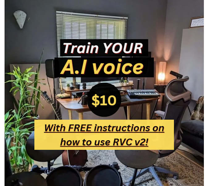 Gig Preview - Train your ai voice