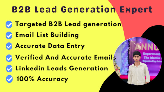 Bestseller - do b2b lead gen and email list building