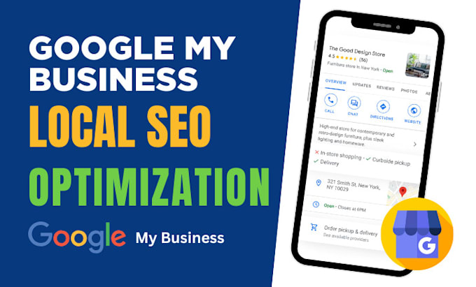 Gig Preview - Optimize your google my business and boost local SEO to gain more visibility