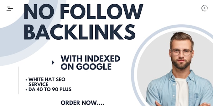 Gig Preview - Do high quality off page SEO nofollow backlinks link building service