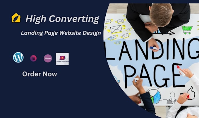 Bestseller - design landing page wordpress elementor sales page squeeze page website