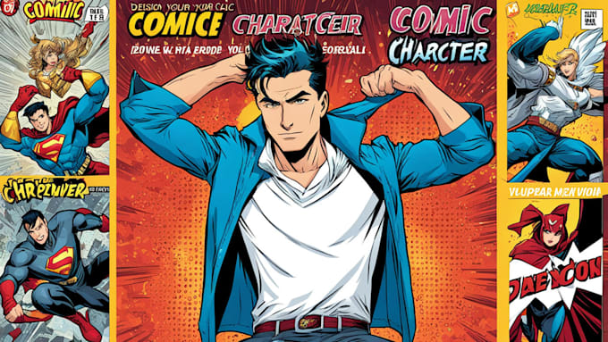 Bestseller - draw and design your comic character