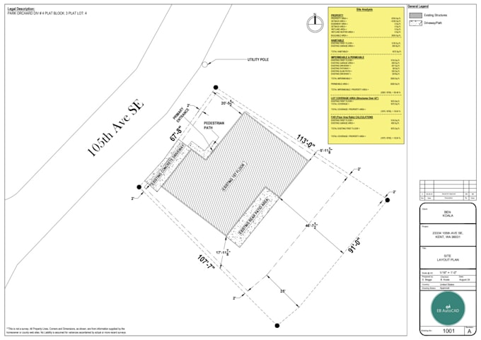 Gig Preview - Draw your property plot plan, site plan for permit in 24 hours