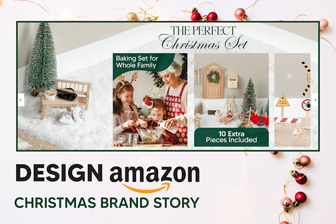 Gig Preview - Design christmas brand story