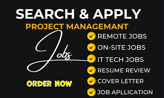 Gig Preview - Search and apply for project management remote jobs product management usajobs