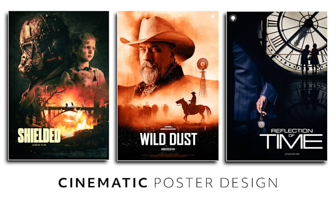 Gig Preview - Design professional movie poster and film poster for you