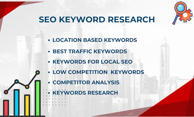 Gig Preview - Do keyword research profitable kw seo kw competitor analysis on page