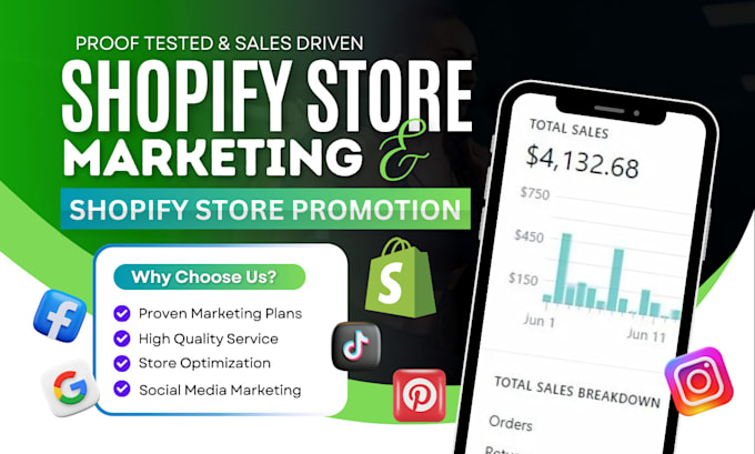 Bestseller - setup tiktok shop, facebook shop, instagram shopify for shopify website sales