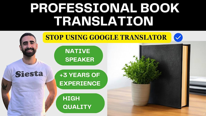 Gig Preview - Professionally translate your book to basque or spanish