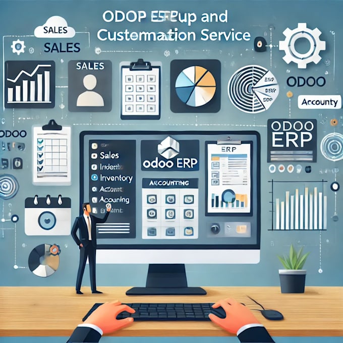 Gig Preview - Install, configure, and customize your odoo erp system