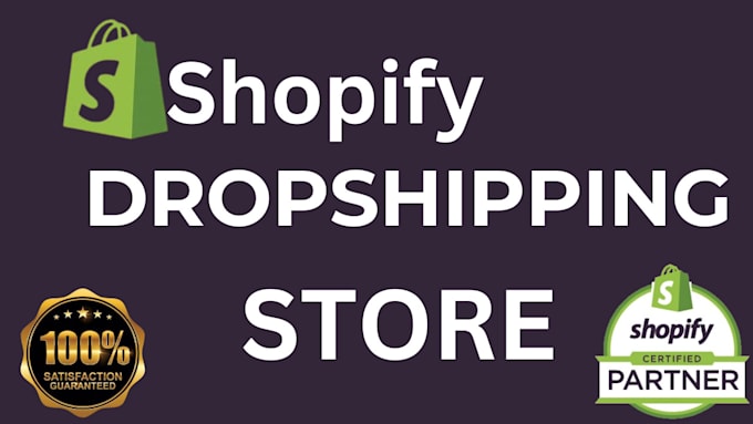 Gig Preview - Create a professional dropshipping shopify store