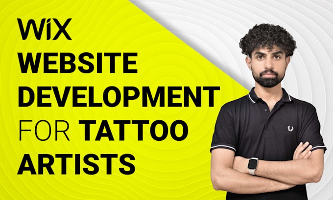 Gig Preview - Build custom wix website for tattoo artists for appointments