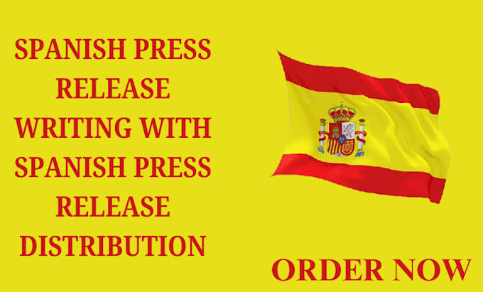 Bestseller - do spanish press release writing with spanish press release