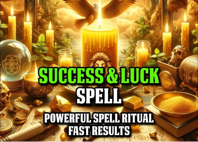 Gig Preview - Cast powerful success spell to open your path to higher success, love and fame