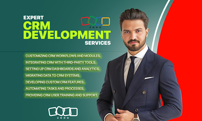 Gig Preview - Do professional zoho CRM development, workflows and automation