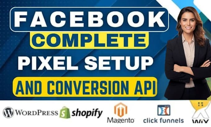 Bestseller - setup meta facebook pixel shopify, conversion API, ga4, GTM, fix pixel, tiktok