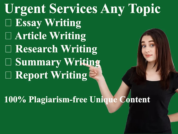 Gig Preview - Do research and summary writing, report, case study analysis, essay writing