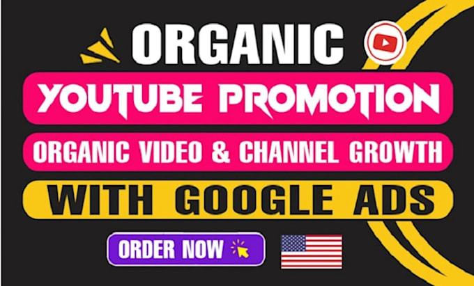 Gig Preview - Do fast organic youtube channel promotion and monetization