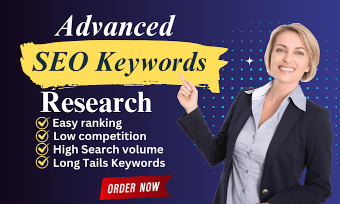 Gig Preview - Do advanced SEO keywords research with semrush for top rankings