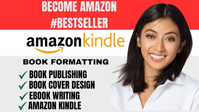 Gig Preview - Format, publish, promote your book for sales black friday on amazon kindle KDP