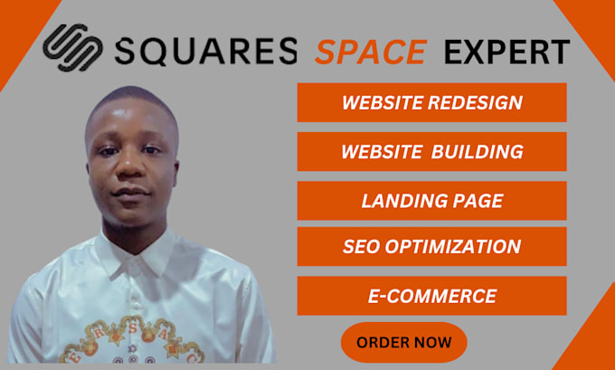 Gig Preview - Develop squreaspace website redesign squarespace build a business website