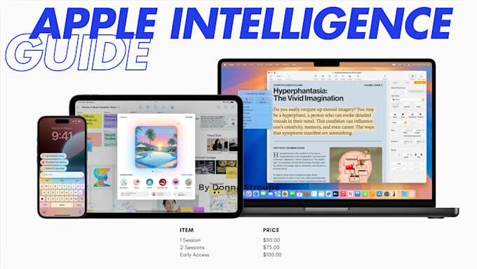 Gig Preview - Offer guides and tutorials for apple intelligence