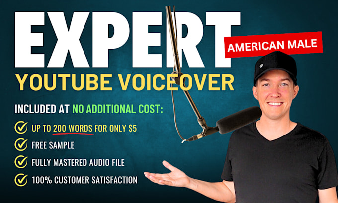 Gig Preview - Record a voice over for your youtube video